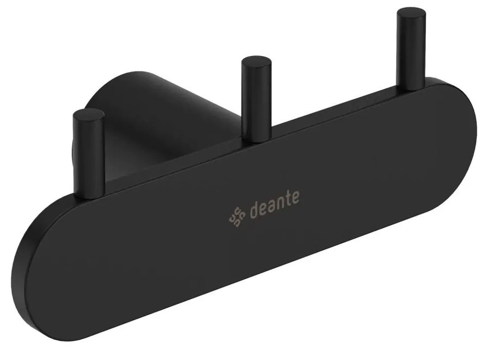 Deante ADR_N131 - Nástenný háčik ROUND čierny