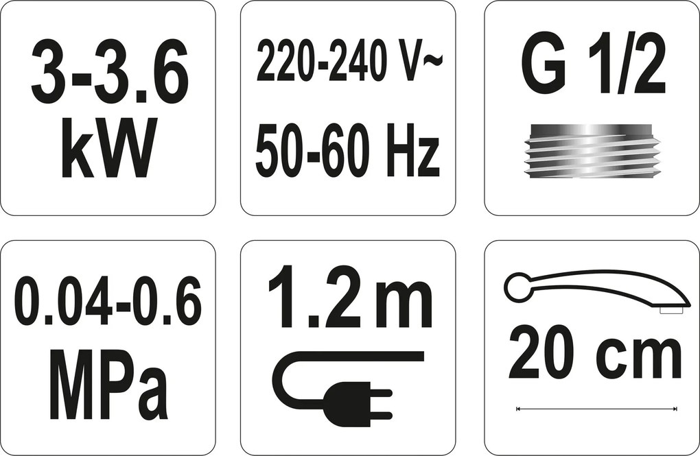 Fala Batéria drezová s elektrickým ohřívačem vody (20cm) TO-75930