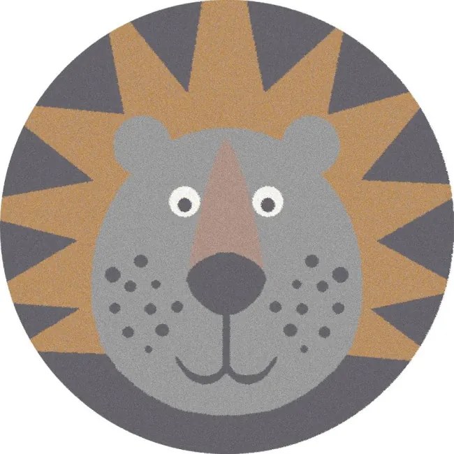 Koberec Angella Soft lev zlatý