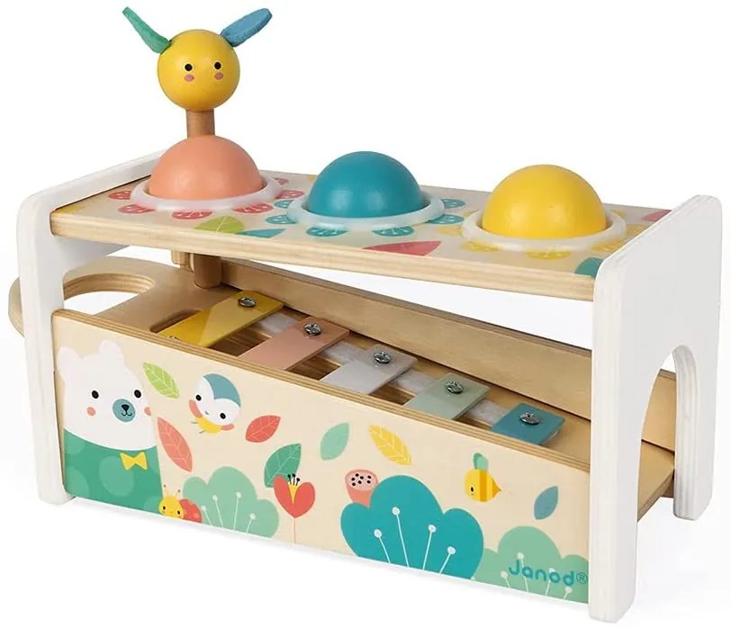 Zatĺkačka s vyberateľným xylofónom