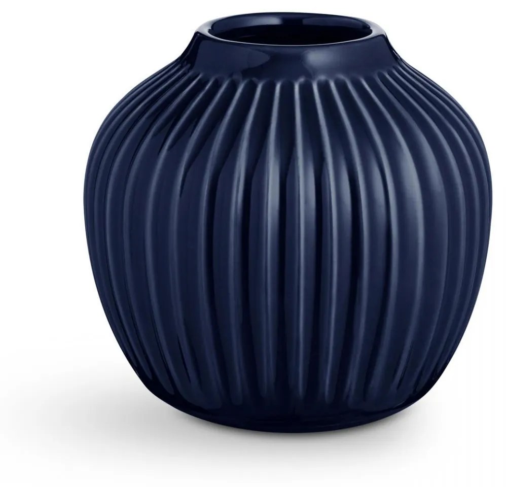 KÄHLER Keramická váza Hammershøi Indigo 12,5 cm
