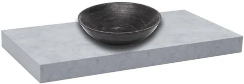 Doska pod umývadlo bez umývadla Naturel Dolce 150x8x50 cm beton mat DO15050BE