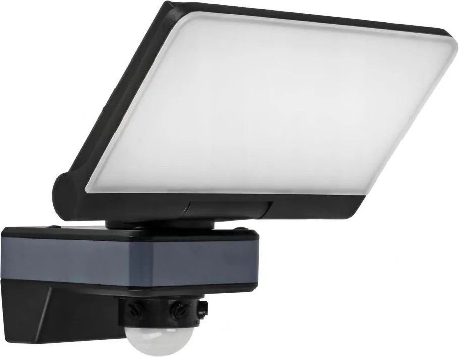 LED reflektor so snímačom pohybu a súmraku LED/44W/230V 4200K IP54 čierna