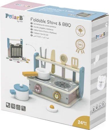 Otočný sporák s grilom Viga 44032 PolarB