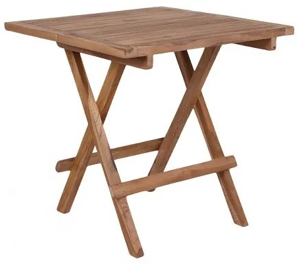 Odkládací stolek zahradní COFFEE BILBAO,50 cm,teak dřevo House Nordic 7501001