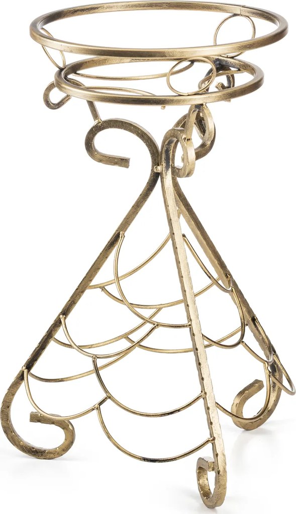 STOJAN NA KVETINÁČ OMRI 50X34,5 CM ZLATÁ