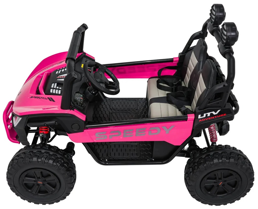 Detské elektrické autíčko Buggy SPEEDY 4x200W 24V ružové