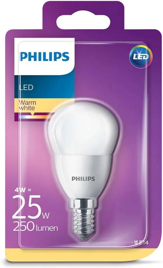 Philips LED Žiarovka Philips E14/4W/230V - LUSTER mliečna P1627