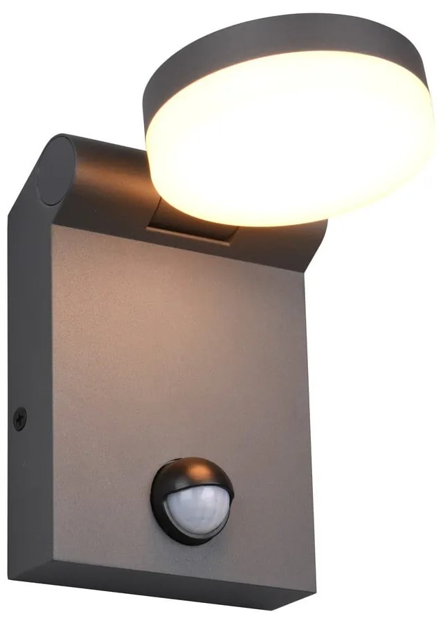 Vonkajšie svietidlo so senzorom pohybu (výška 19 cm) Adour – Trio