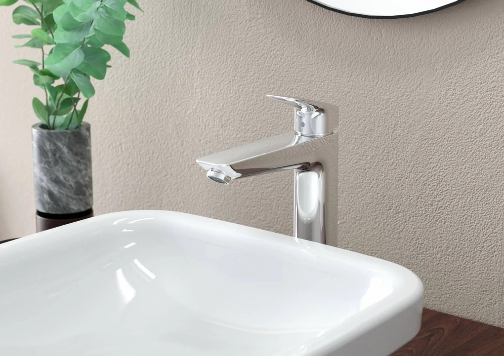 Hansgrohe Logis, páková umývadlová batéria 190, s odtokovou súpravou, chrómová, HAN-71090000