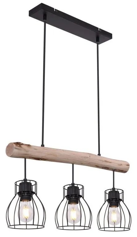 Globo 15326-3N - Luster na lanku MINA 3xE27/40W/230V
