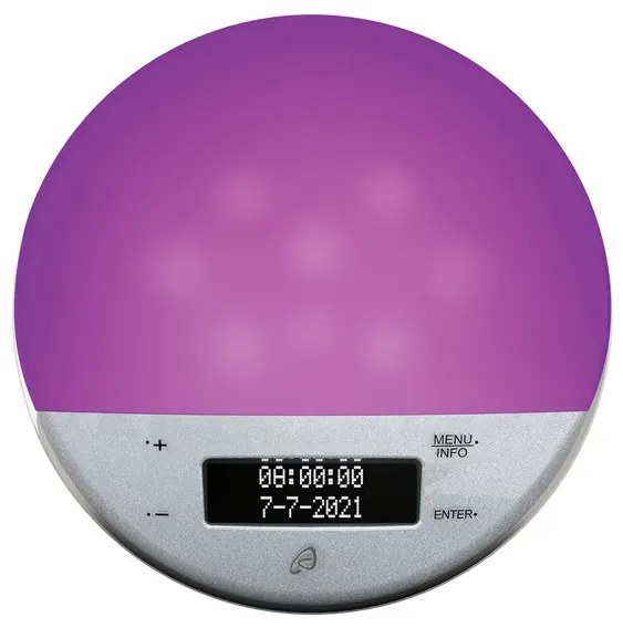 AURIOL® Svetelný rádiobudík DAB+ (100344644)