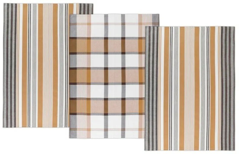 Bellatex Kuchynská utierka Prúžok, 50 x 70 cm, set 3 ks