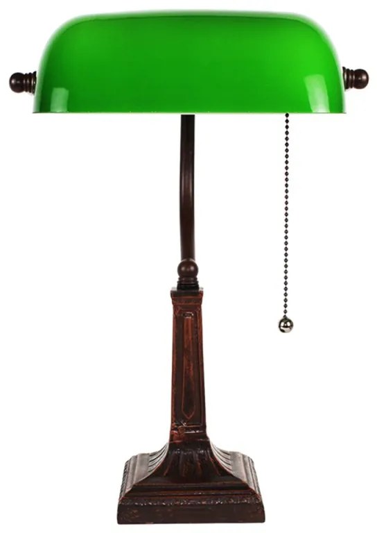 Bankárska zelená pracovná lampa 26*38