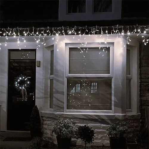 Solight 1V401-WW Vianočný LED záves Cencúle 360 LED, teplá biela, 9 m