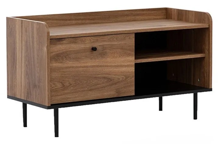 TV stolík Peczo 100 PC07, Farby: brandy castello / brandy castello + čierna