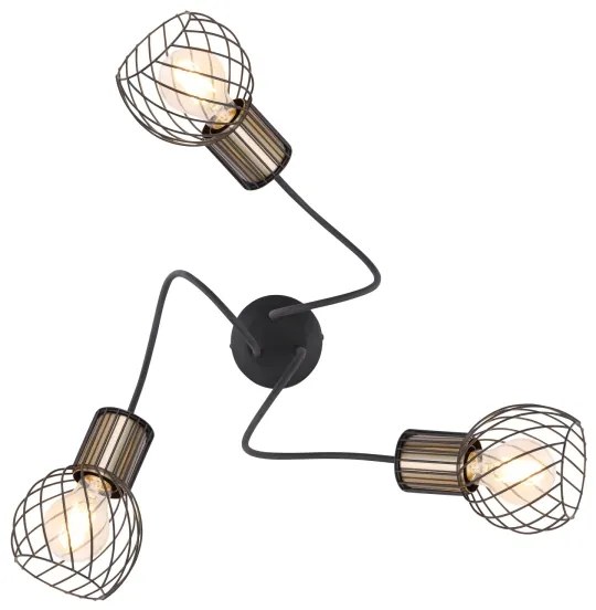 Globo 54013-3 - Prisadený luster ARGUSTO 3xE27/40W/230V