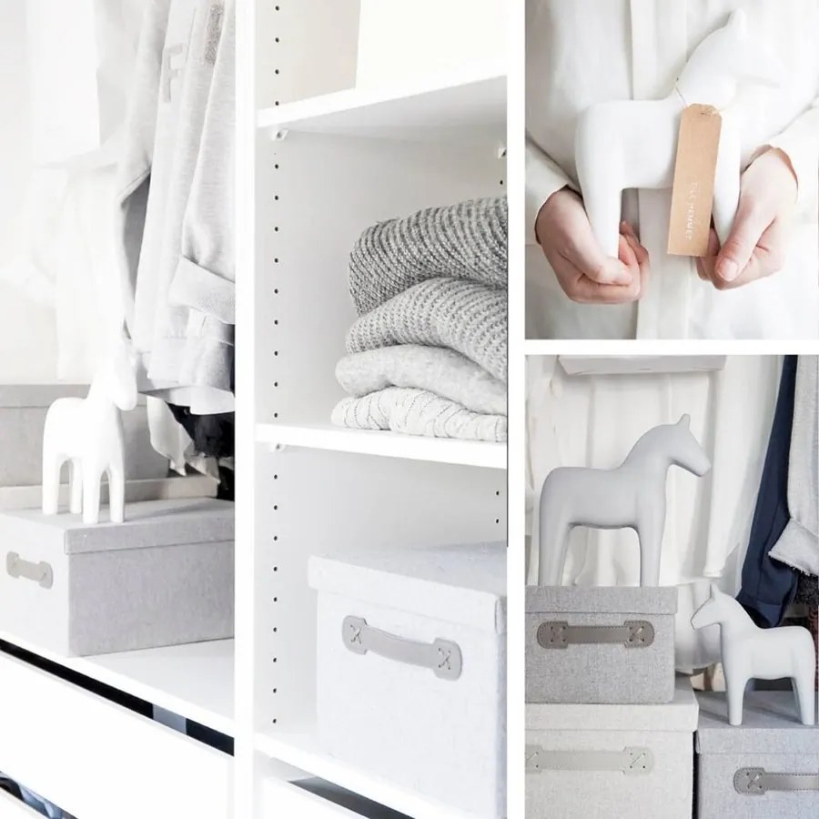 Dekorácia drevený koník RÄTTVIK veľký