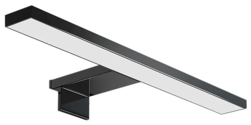 Baterie Centrum LED Kúpeľňové osvetlenie zrkadla LED/5W/230V 4000K 30 cm IP44 čierna BC0535