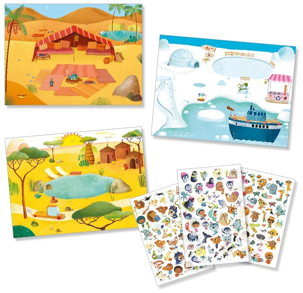 Hra s propisotom – Savana, púšť a severný pól