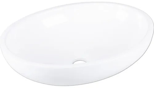 Umývadlo na dosku Differnz Dias sanitárna keramika biela 50 x 38 x 14 cm 38.010.15