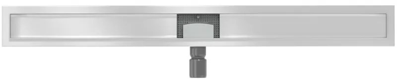 Mexen Flat nerezový sprchový žľab 90 cm - telo žľabu bez krytu, 1015090