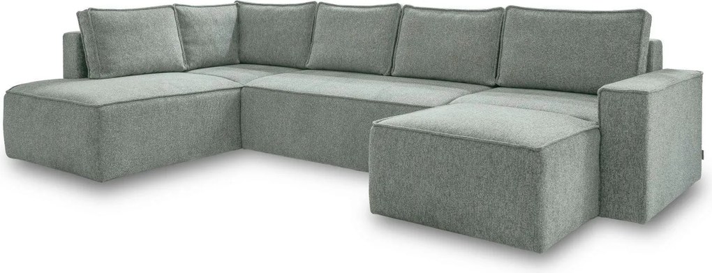 XXXLutz SEDACIA SÚPRAVA, textil, zelená MID.YOU - Sedačky - 001454003629