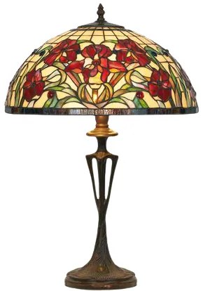 Vitráž lampa do obývačky FINE 59*Ø40