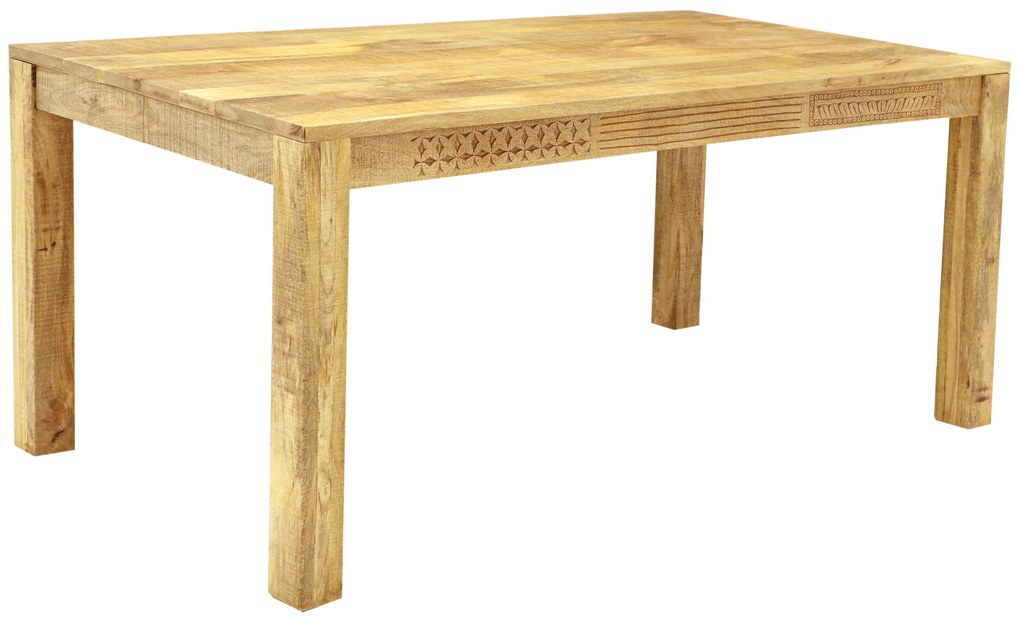 furniture-nabytek.cz - Jedálenský stôl pre 8 osôb z masívu mango 200x90