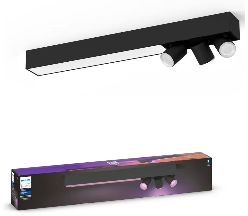 Philips - LED RGBW Bodové svietidlo CENTRIS LED/25W/230V + 3xGU10/5,7W P3723