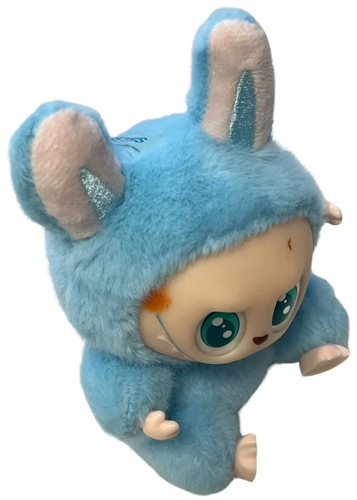Plyšová figúrka v štýle LABUBU monster - modrá