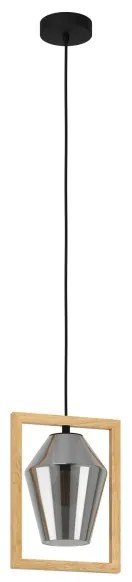 Eglo 99701 - Luster na lanku VIGLIONI 1xE27/40W/230V