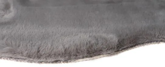Koberček RABBIT FUR CLASSIC tmavosivý