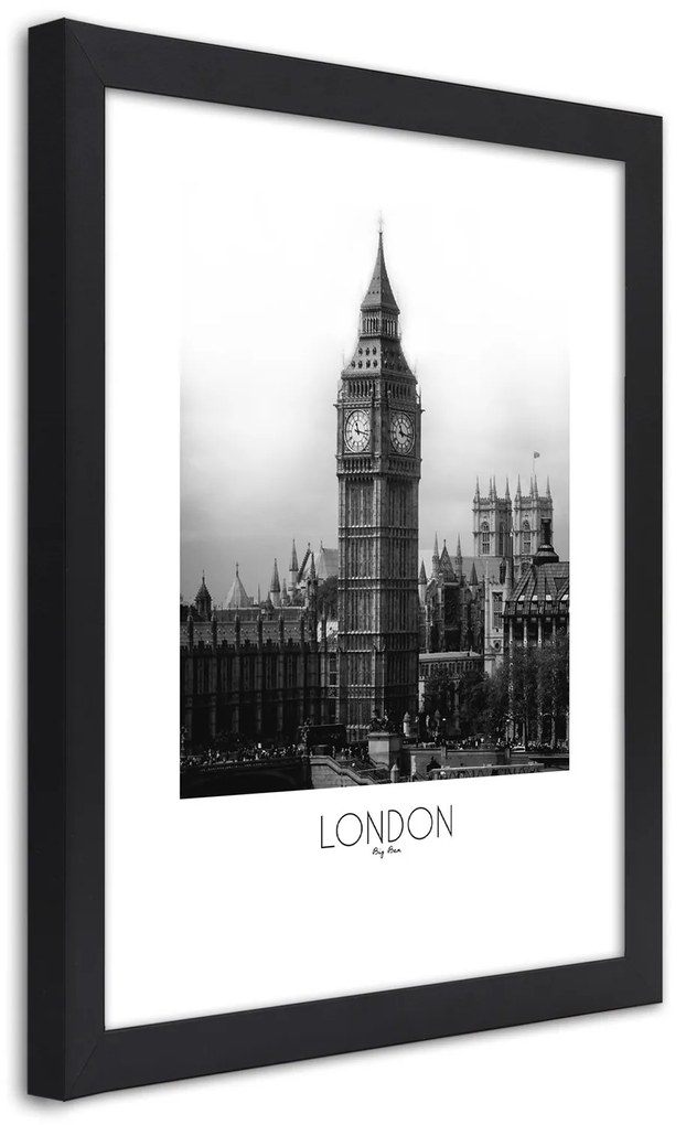 Gario Plagát Legendárny Big Ben Farba rámu: Bez rámu, Rozmery: 30 x 45 cm