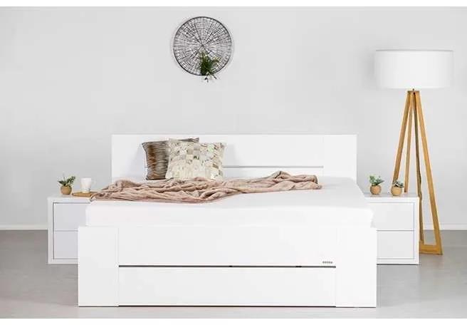 Ahorn LORANO - moderná lamino posteľ s deleným čelom 140 x 200 cm, lamino