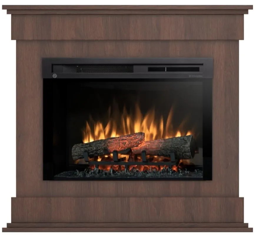 Elektrický krb Lenox 26 tmavý dub