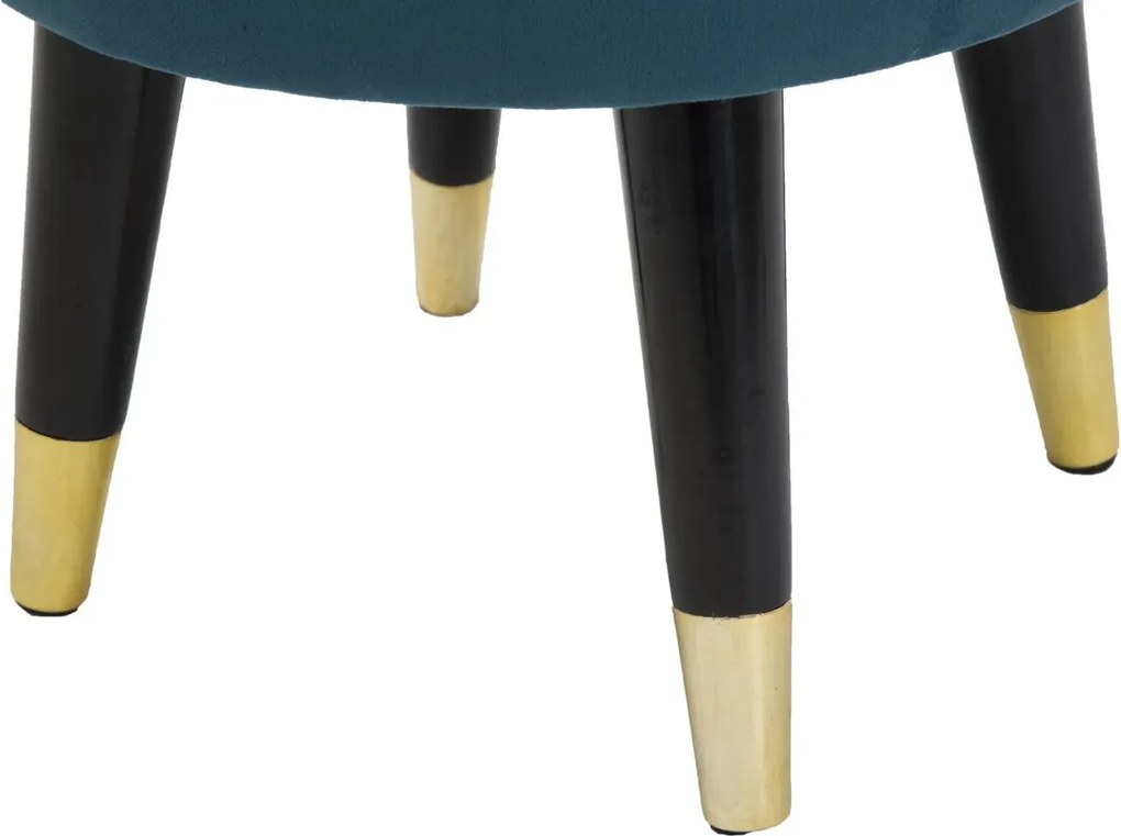Taburet PARIS 35 cm tyrkysový