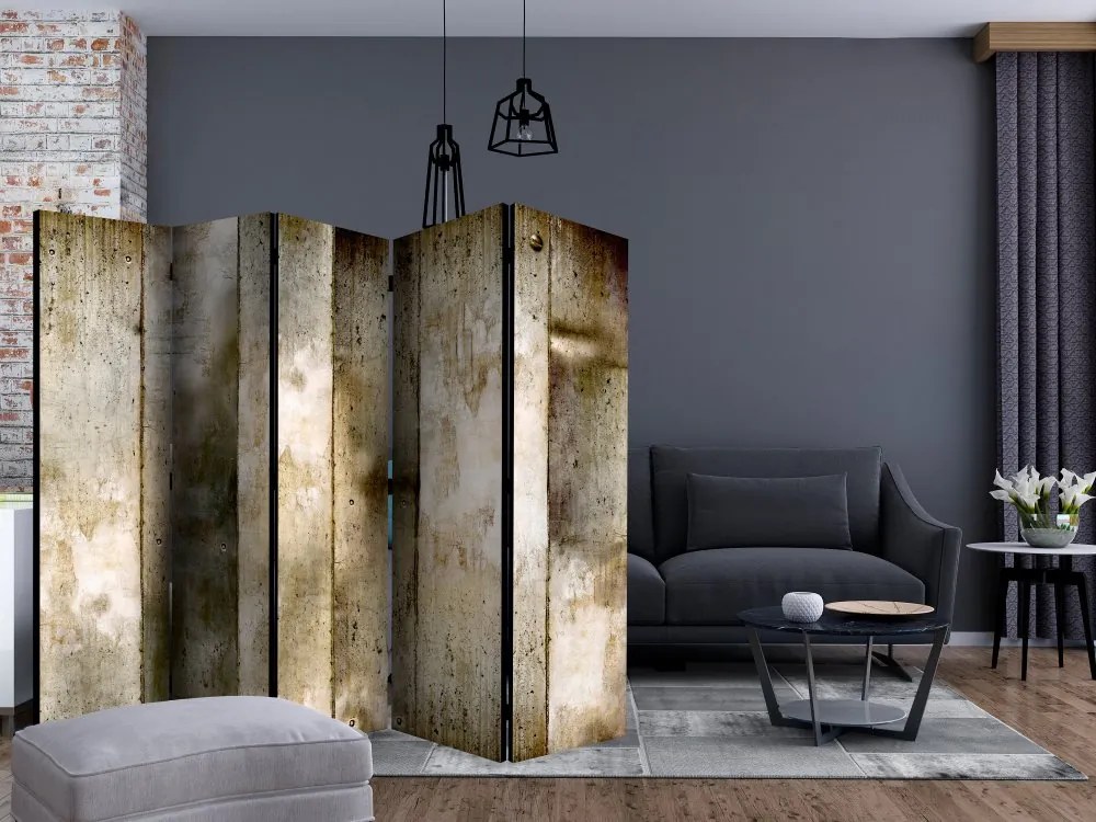 Artgeist Paraván - Gold stripes [Room Dividers]