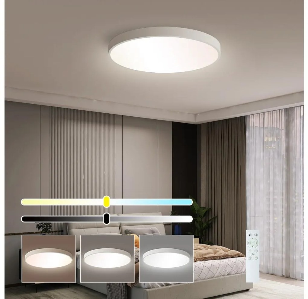 Immax NEO 07252L -LED Stmievateľné svietidlo SEMPLICI 48W/230V Wi-Fi Tuya bílá+ DO 07252L