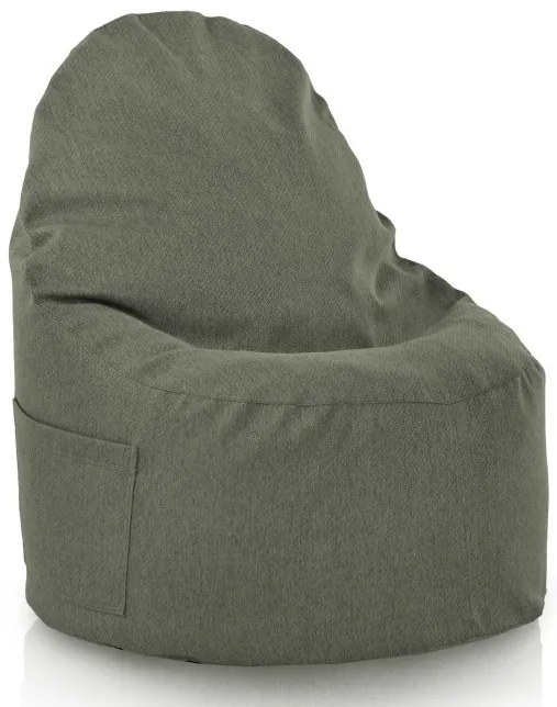 Kreslo melanž Porto zelené