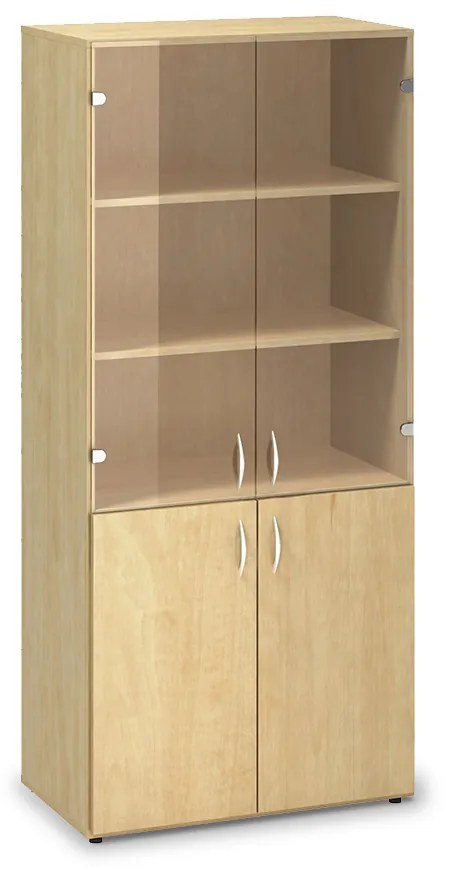 Vysoká skriňa ProOffice 80 x 47 x 178 cm, divoká hruška