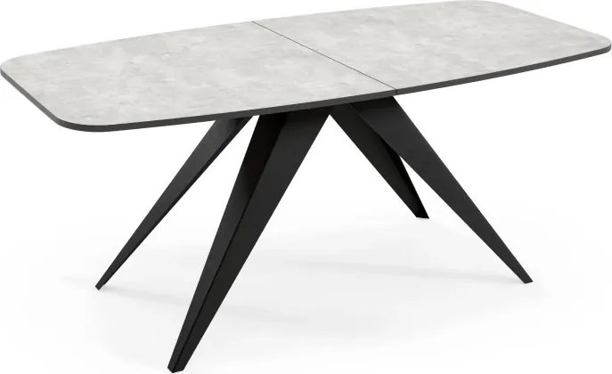 Dizajnový rozkladací jedálenský stôl NERRO Rozmer stola: veľkosť-160cm