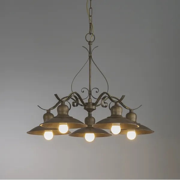 INCANTI 02-761 - Luster na reťazi LENA 5xE27/42W/230V