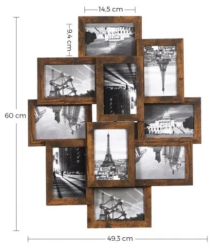 Fotorámik na 10 fotografií RPF020X01
