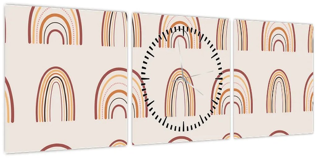 Obraz - Dream creations N⁰3 (s hodinami) (90x30 cm)