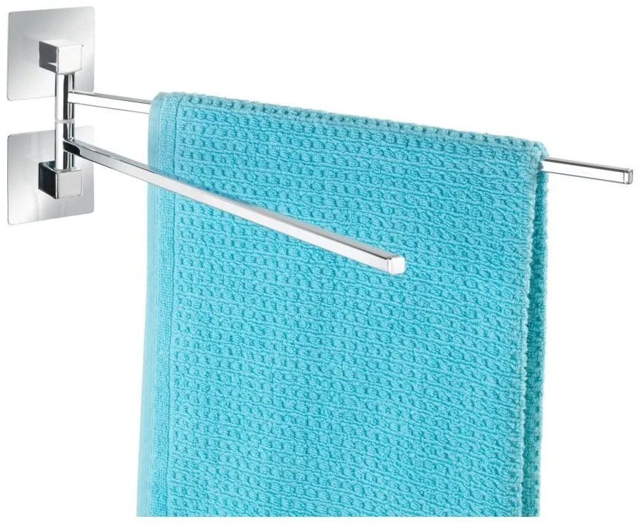 Samodržiaca dvojitá tyč na uteráky Wenko Quadro