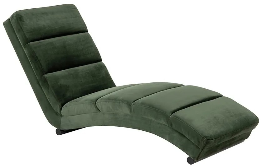 Slinky ležadlo tmavo zelené