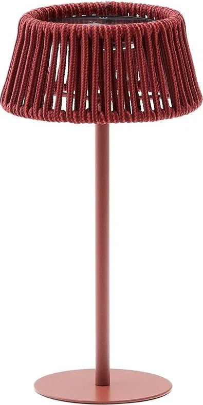 LED stolové/prenosné solárne vonkajšie svietidlo ø 11 cm Aldet – Kave Home