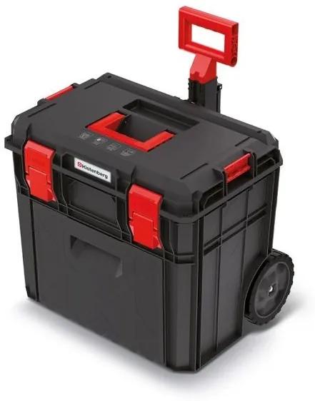 Kufr na nářadí XEBLOCCK PRO 54,6 x 38 x 51 cm černo-červený