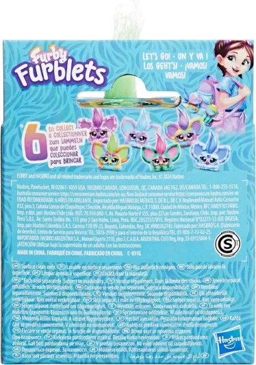 Interaktívne zvieratko Hasbro F8898 Furby Furblets Pix-Elle